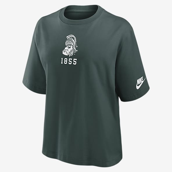 Michigan State Spartans Tops T Shirts. Nike